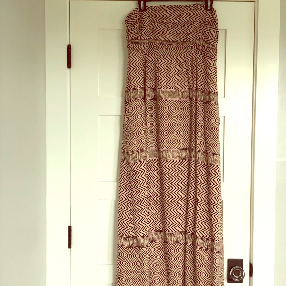 Anthropologie strapless dress. Size 12